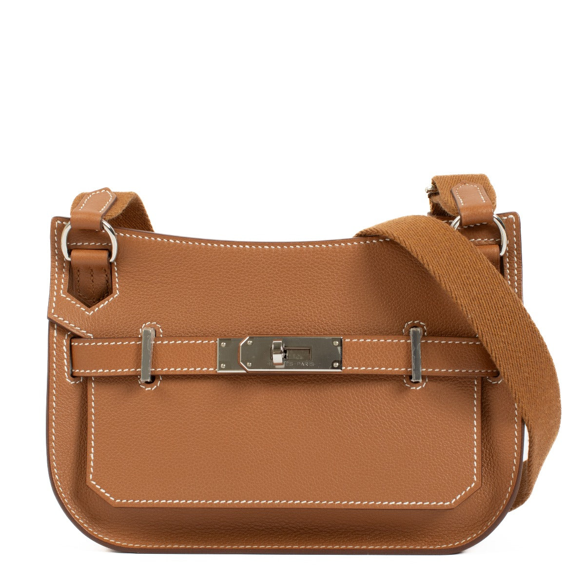 Hermès Jypsiere Mini Gold Evercolor PHW