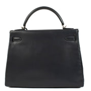Vintage 2007 Hermès Kelly 32 Ardoise Box PHW on www.labellov.com