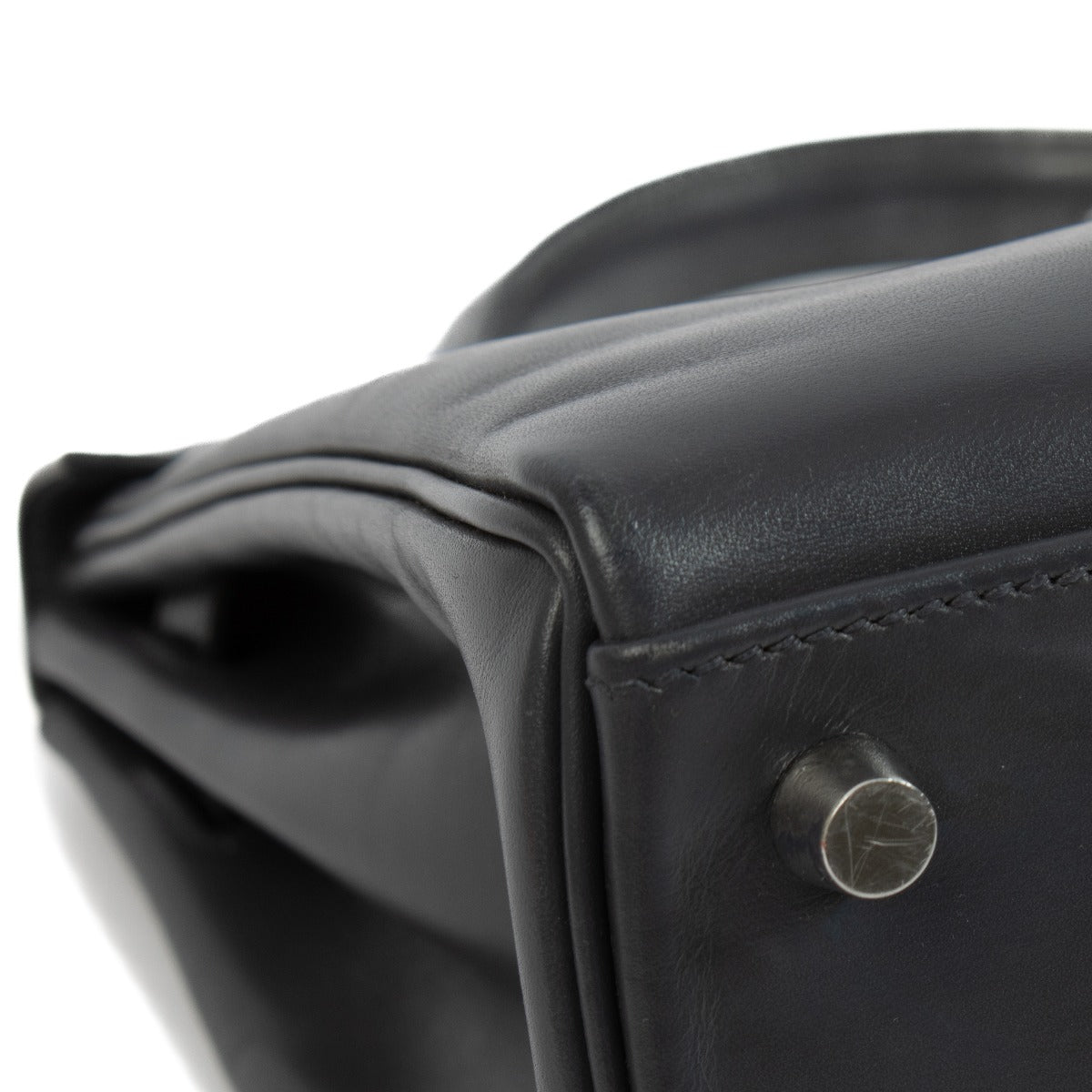 Hermès Kelly 32 Ardoise Box PHW