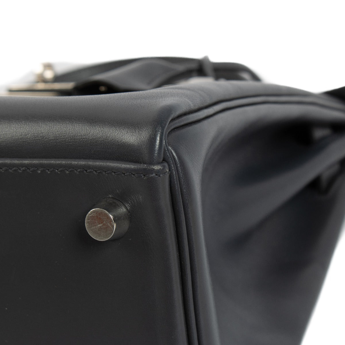 Hermès Kelly 32 Ardoise Box PHW