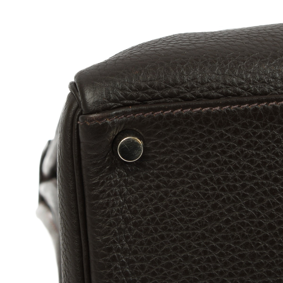 Hermès Kelly 40 Ebene Clemence PHW