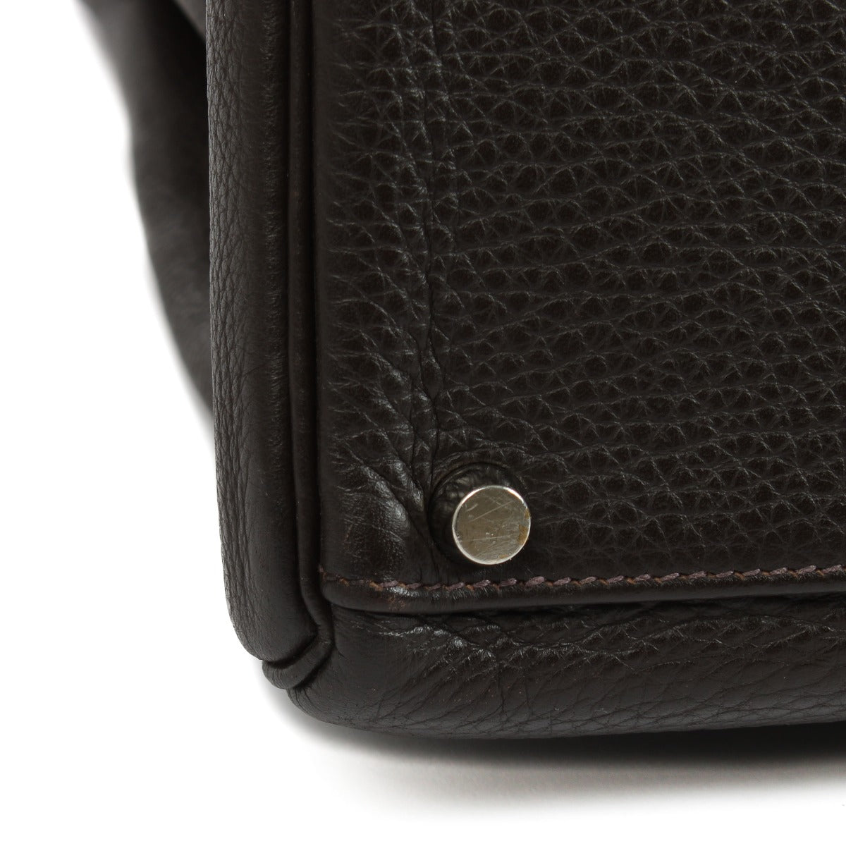 Hermès Kelly 40 Ebene Clemence PHW