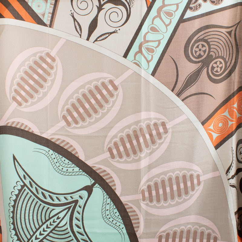 Hermès Geometrie Cretoise 140 Shawl