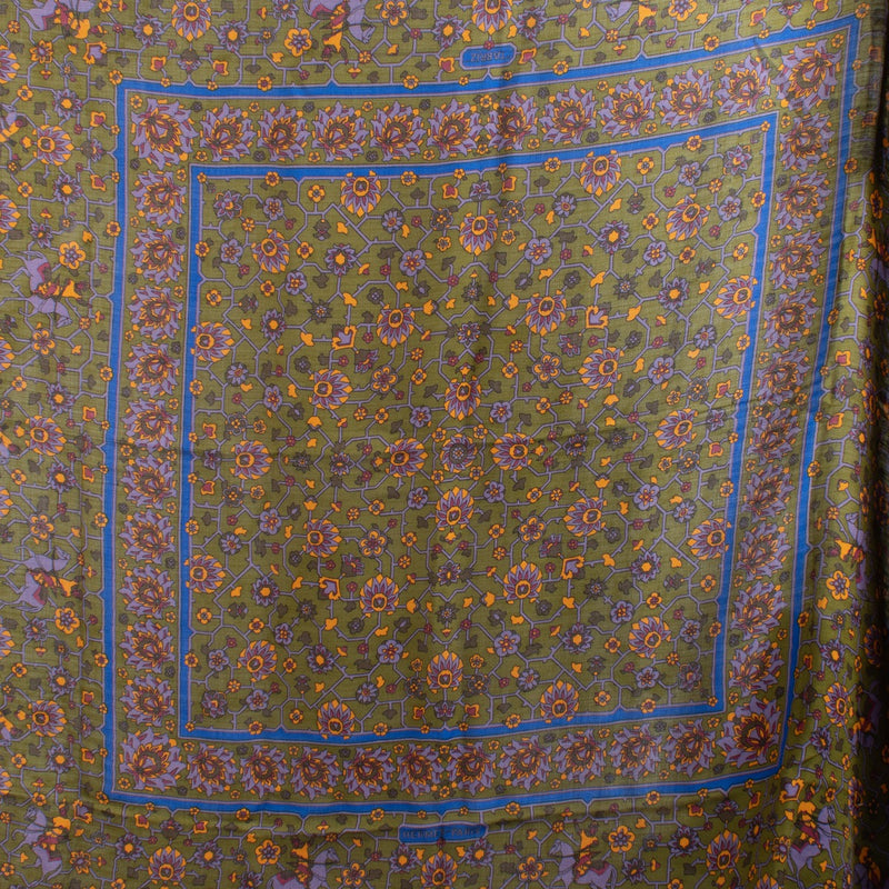Hermès Multicolor Tabriz Cashmere 140 Shawl