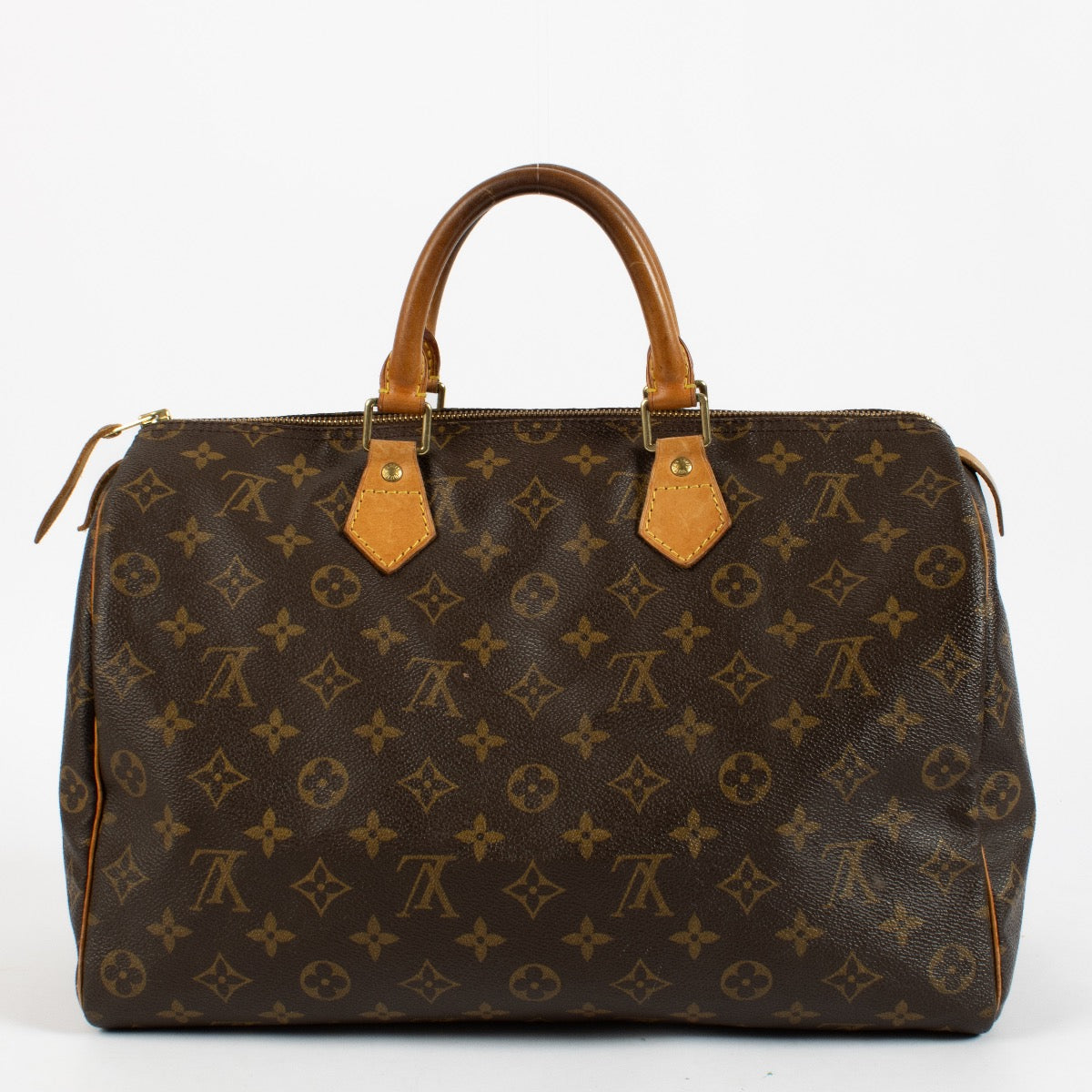 Shop safe online at Labellov in Antwerp, Brussels and Knokke this 100% authentic second hand Louis Vuitton Monogram Canvas Speedy 35