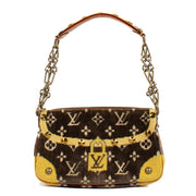 Louis Vuitton Monogram Velvet Trompe L'oeil Bag