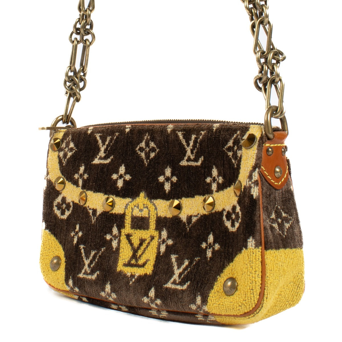 Louis Vuitton Monogram Velvet Trompe L'oeil Bag