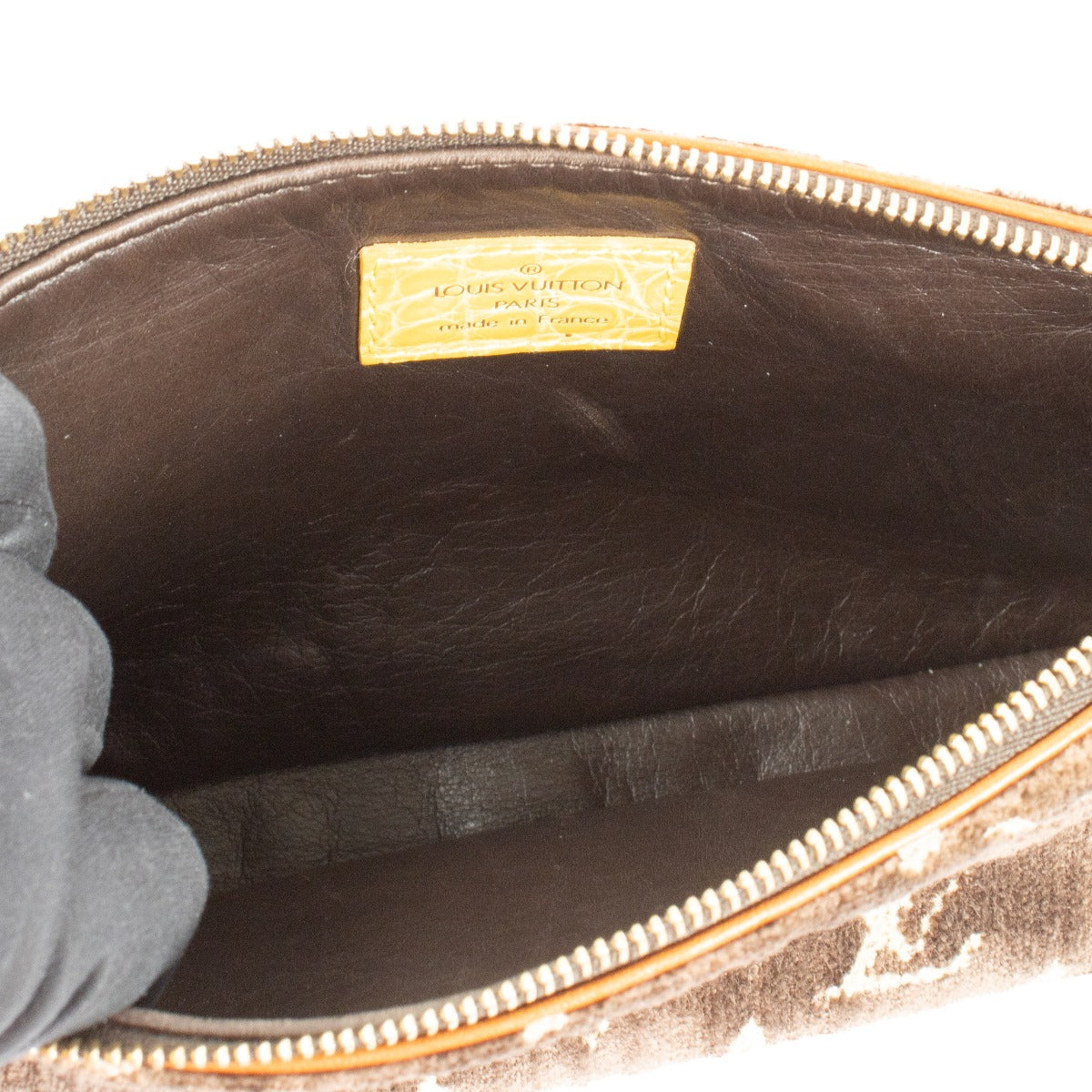 Louis Vuitton Monogram Velvet Trompe L'oeil Bag