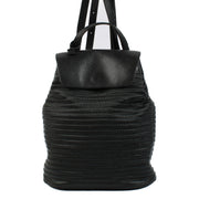 Delvaux Black Tissage Côtelé Antilles Backpack