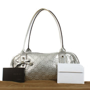 Shop 100% authentic secondhand Gucci Silver Guccissima Bowling Bag on Labellov.com
