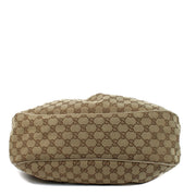 authentic preloved Gucci GG Canvas Gold Sukey Hobo Bag on Labellov.com