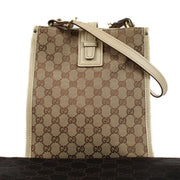 Gucci GG Canvas White Handbag