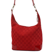 shop 100% authentic second hand Gucci Red GG Canvas Bag on Labellov.com