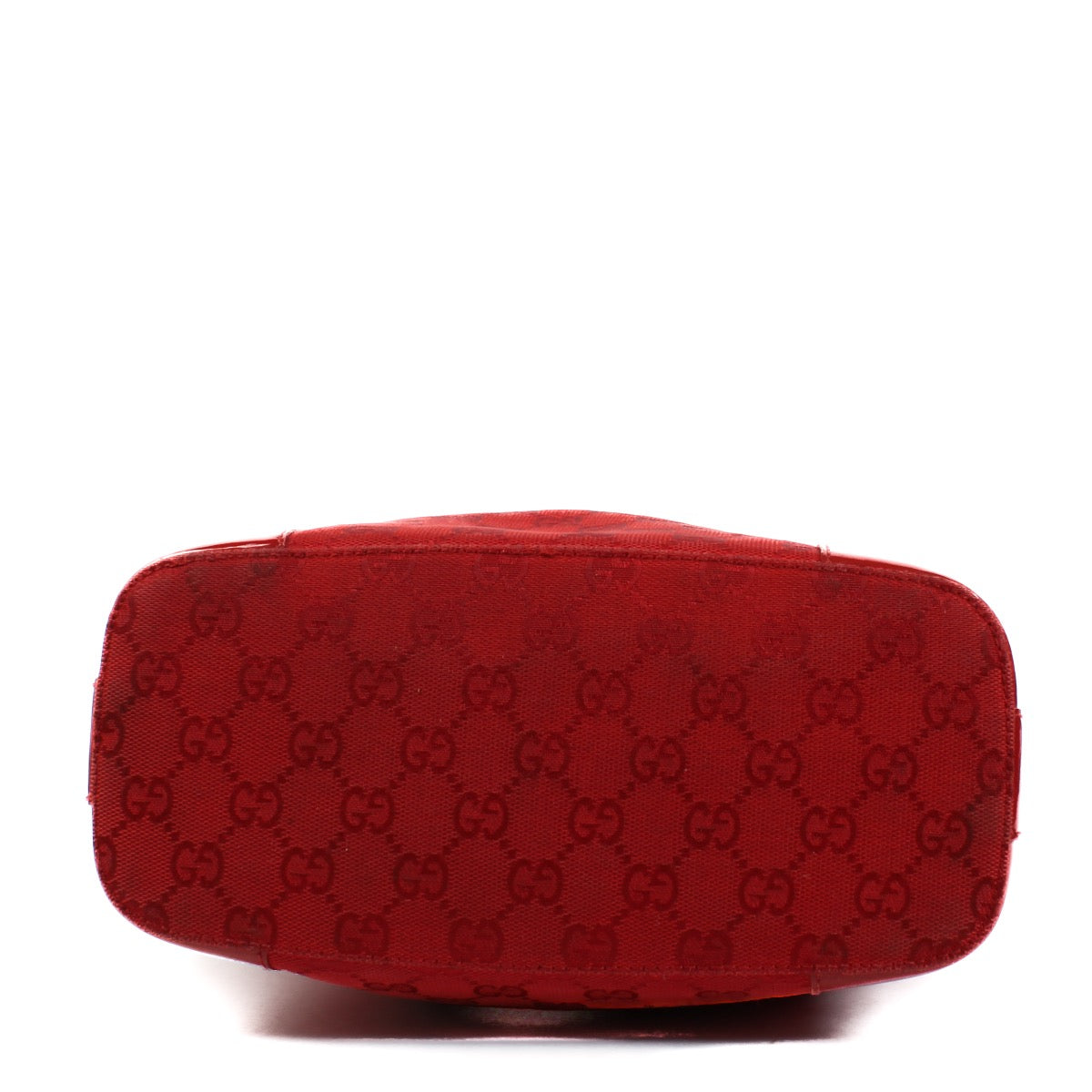 shop 100% authentic second hand Gucci Red GG Canvas Bag on Labellov.com
