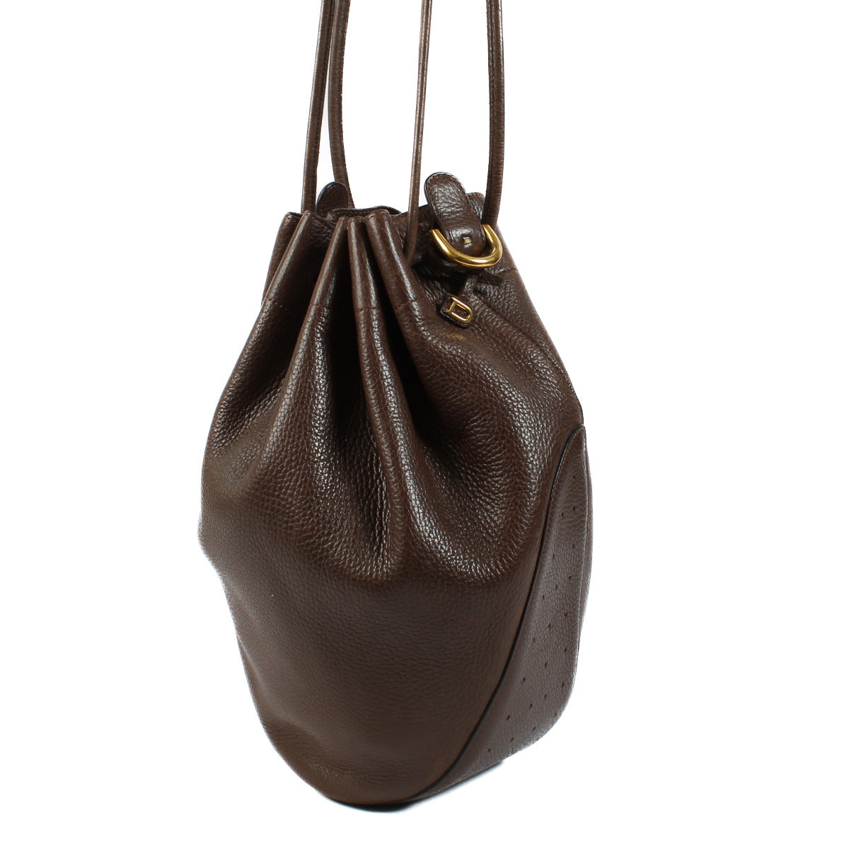 Delvaux Brown Tabarin Leather Bag