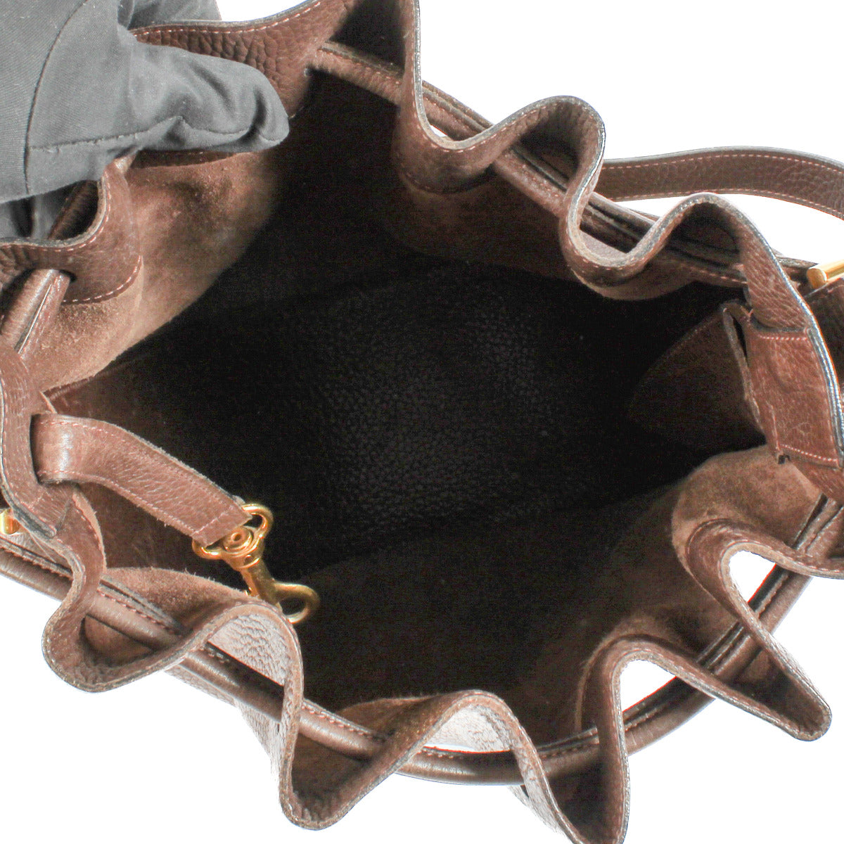 Delvaux Brown Tabarin Leather Bag