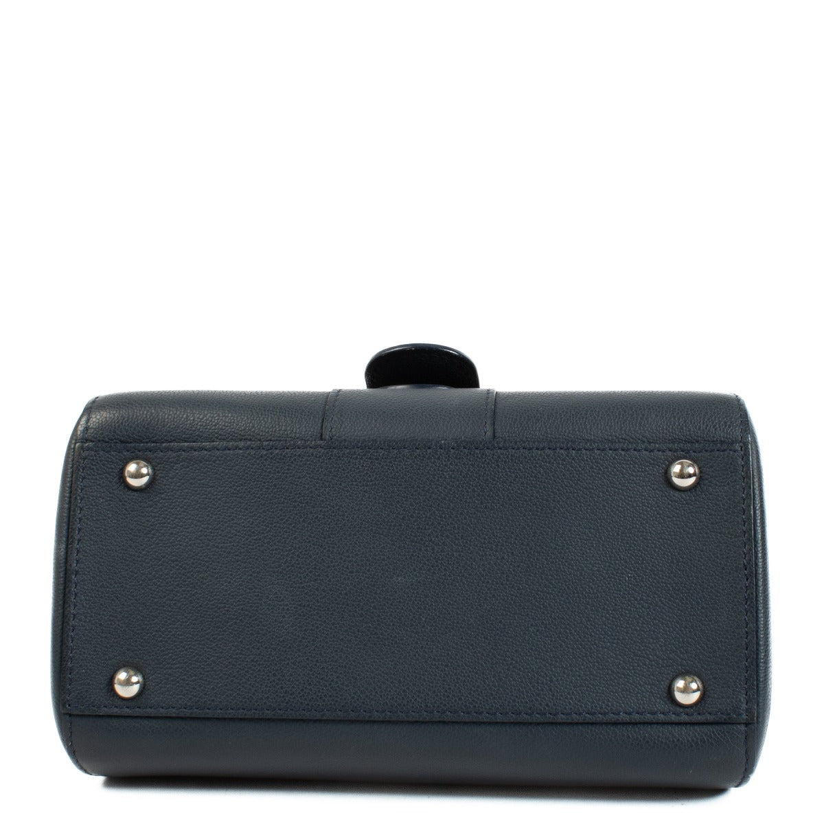 Delvaux Navy Rodeo Calf Brillant Mini