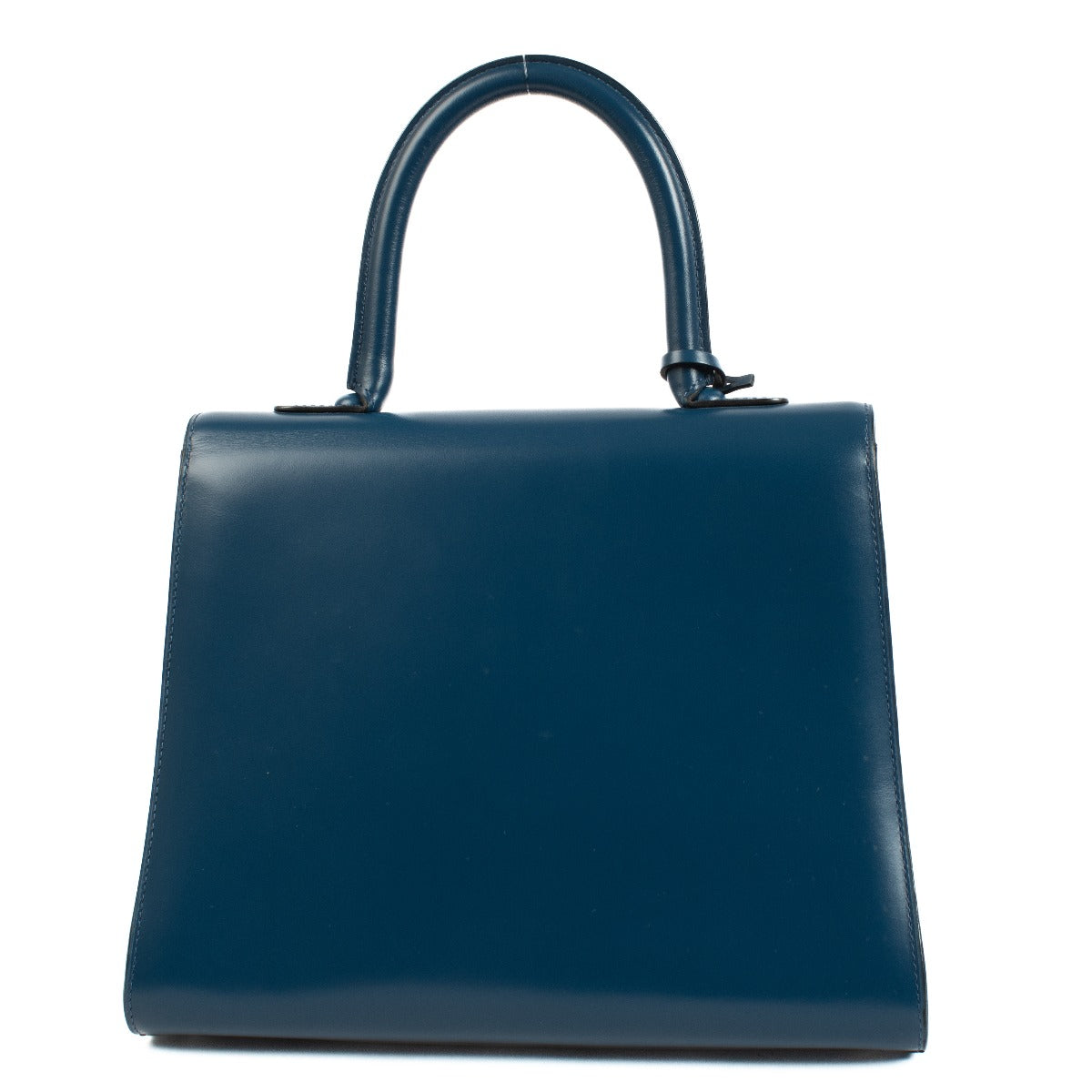 Delvaux Bleu de Prusse Box Calf Brillant MM