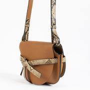 Shop 100% authentic second hand Loewe Cognac Python Gate Shoulder Bag on Labellov.com