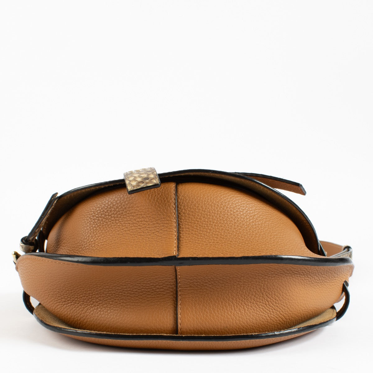 Shop 100% authentic second hand Loewe Cognac Python Gate Shoulder Bag on Labellov.com