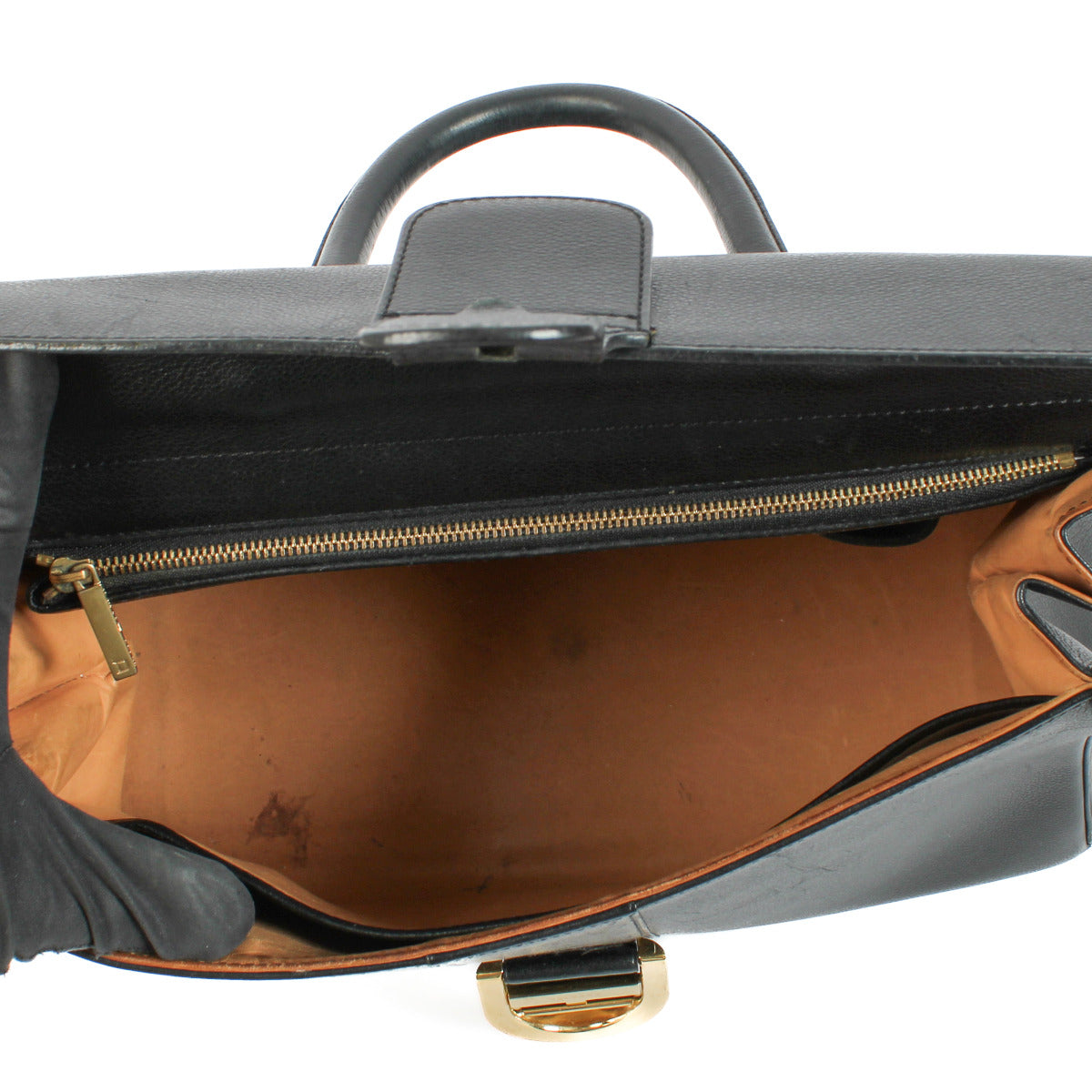 Delvaux Black Vintage Brillant GM