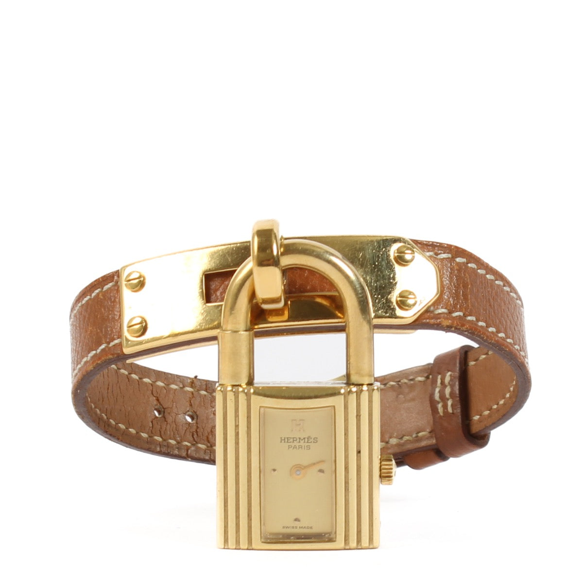 shop 100% authentic second hand Hermès Gold Kelly Watch on Labellov.com