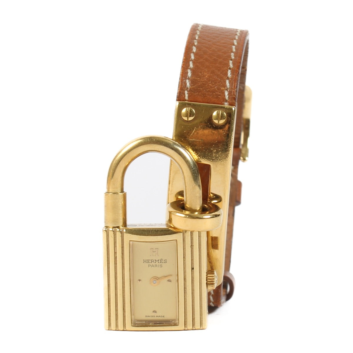 shop 100% authentic second hand Hermès Gold Kelly Watch on Labellov.com