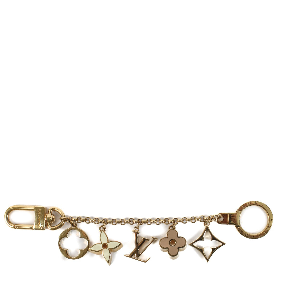 Louis Vuitton Fleur de Monogram Bag Charm Chain