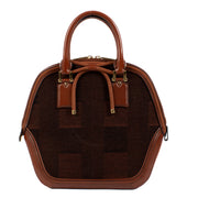 Authentic second hand Burberry Check Top handle Bag on Labellov.com