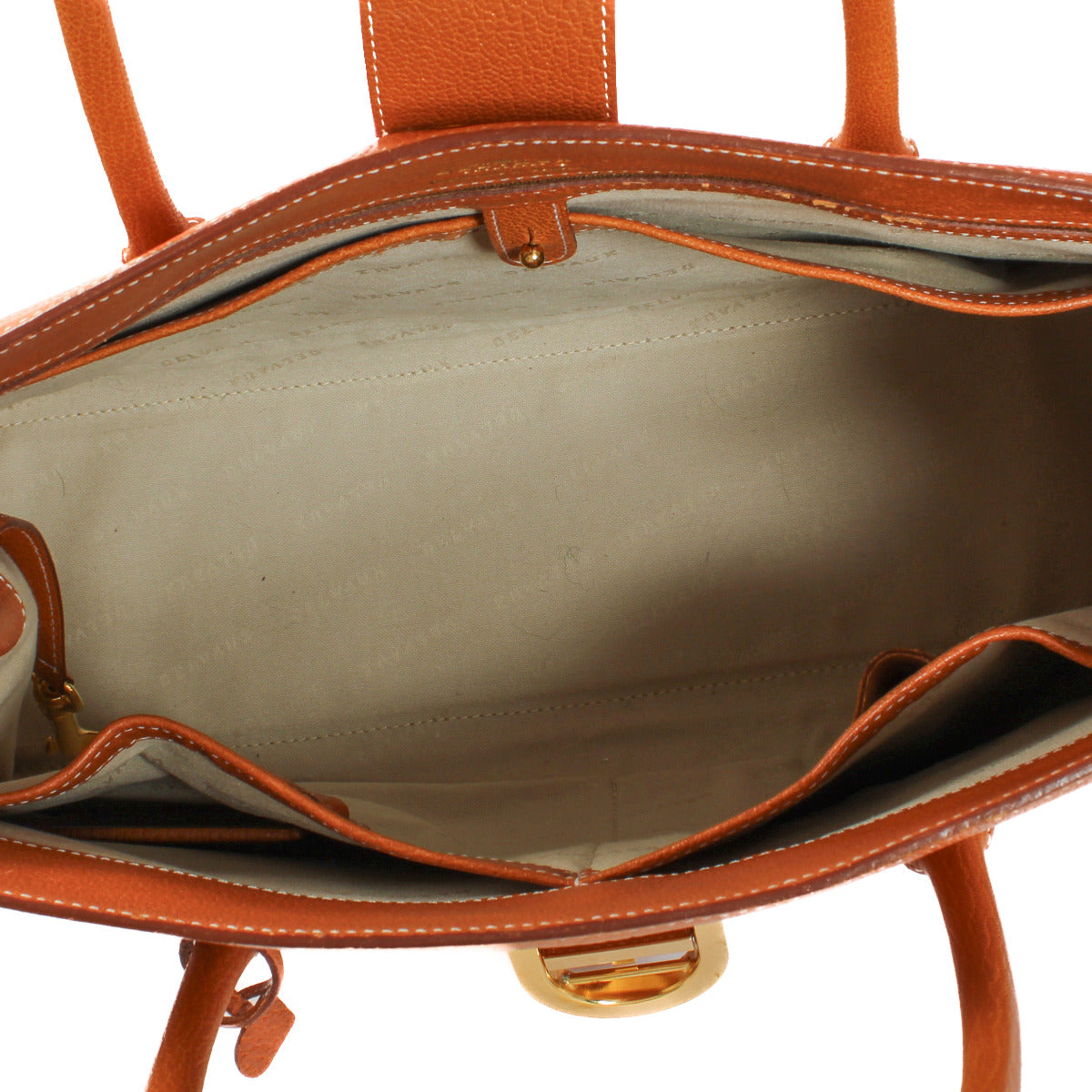 Sac à main Delvaux Cognac Cricket Brillant Cabriolet