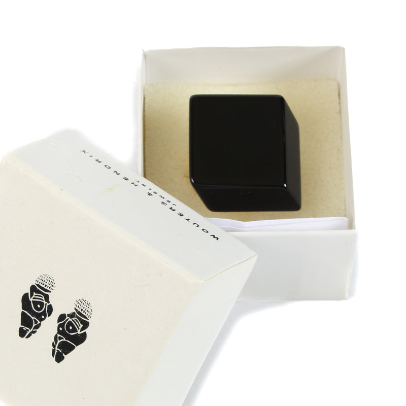 Wouters & Hendrix Black Stone Gold Ring