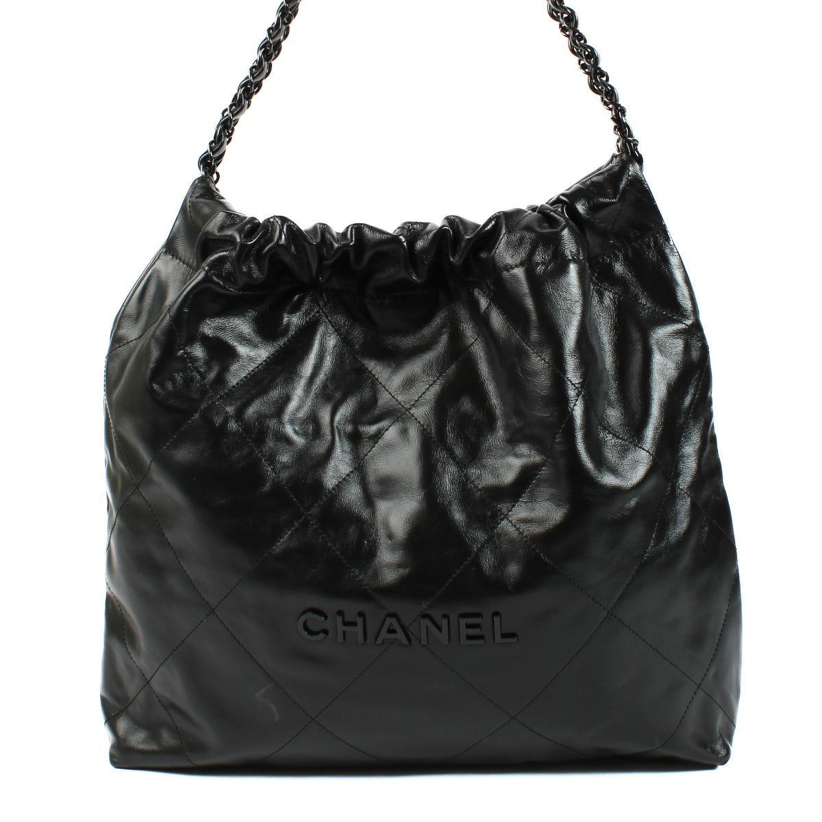 Chanel So Black 22 Shoulder Bag