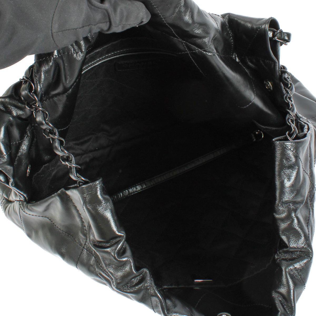 Chanel So Black 22 Shoulder Bag
