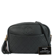 shop 100% authentic second hand Chanel Dark Grey Matte Caviar Large Camera Bag on Labellov.com