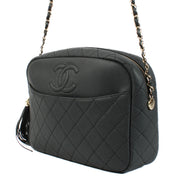 shop 100% authentic second hand Chanel Dark Grey Matte Caviar Large Camera Bag on Labellov.com