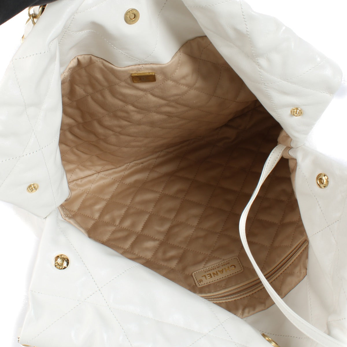 Sac bandoulière Chanel 22 blanc