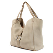 Delvaux Nubuck Givry Besace Shoulder Bag