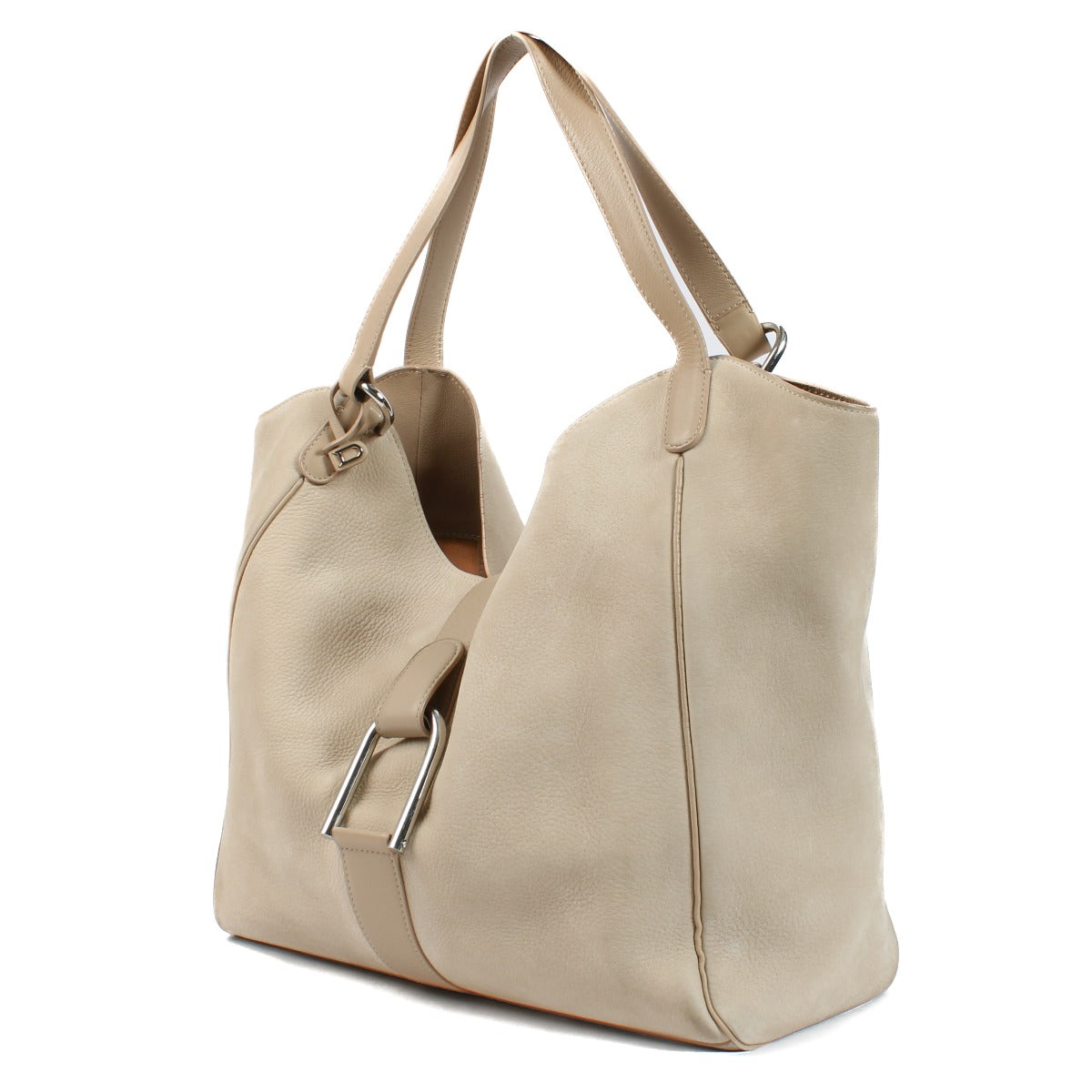Delvaux Nubuck Givry Besace Shoulder Bag