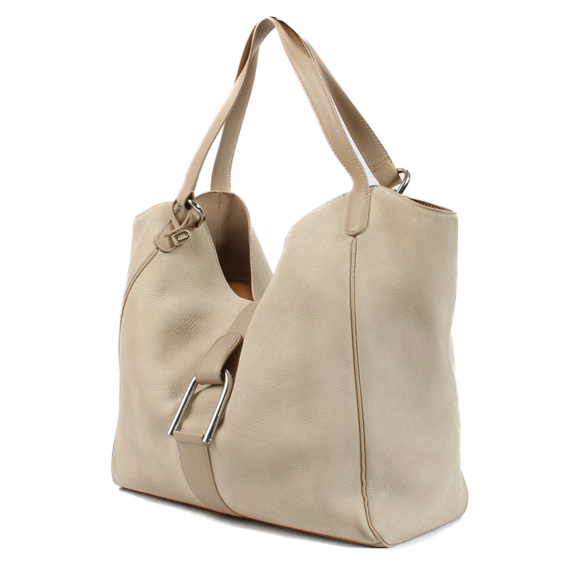 Delvaux Nubuck Givry Besace Shoulder Bag