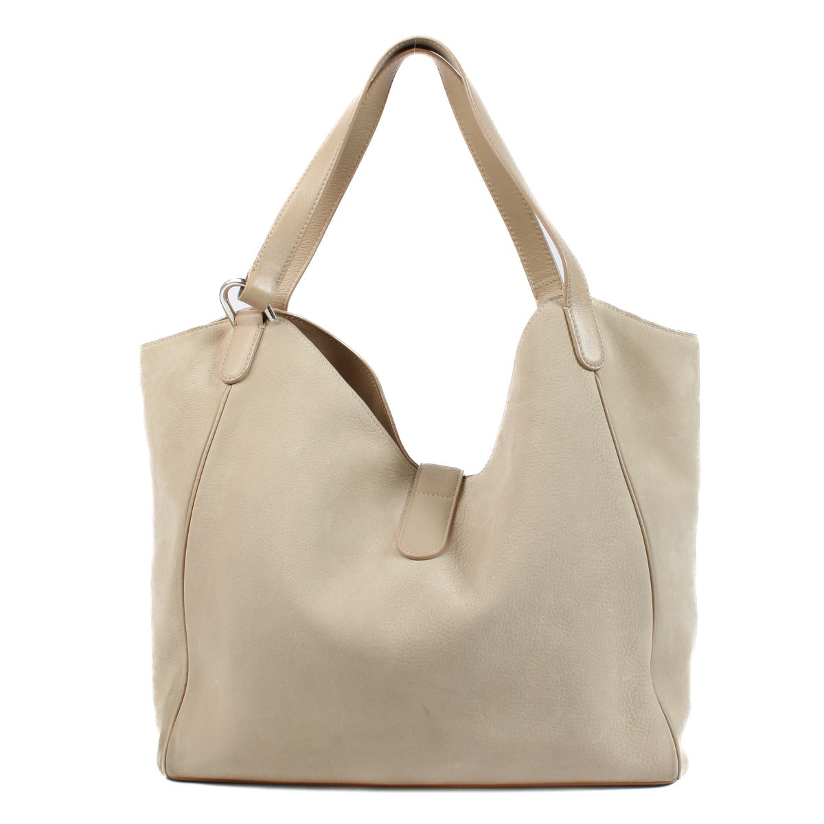 Delvaux Nubuck Givry Besace Shoulder Bag