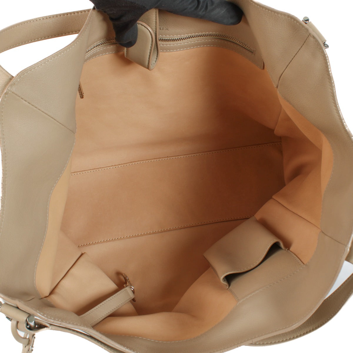 Delvaux Nubuck Givry Besace Shoulder Bag