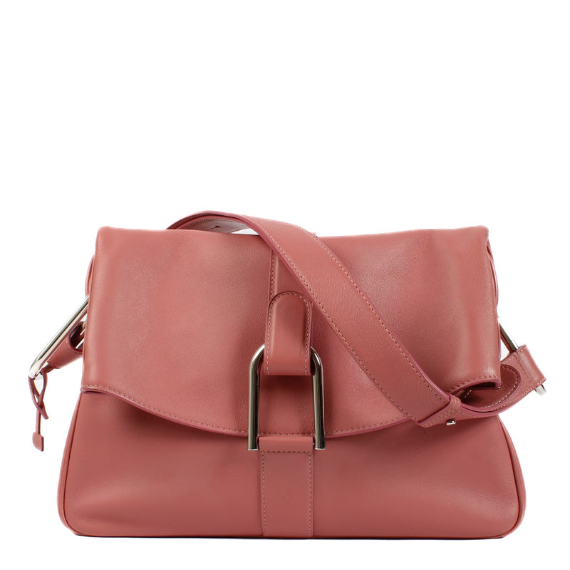 Delvaux Rose Candy Polo Givry Bag