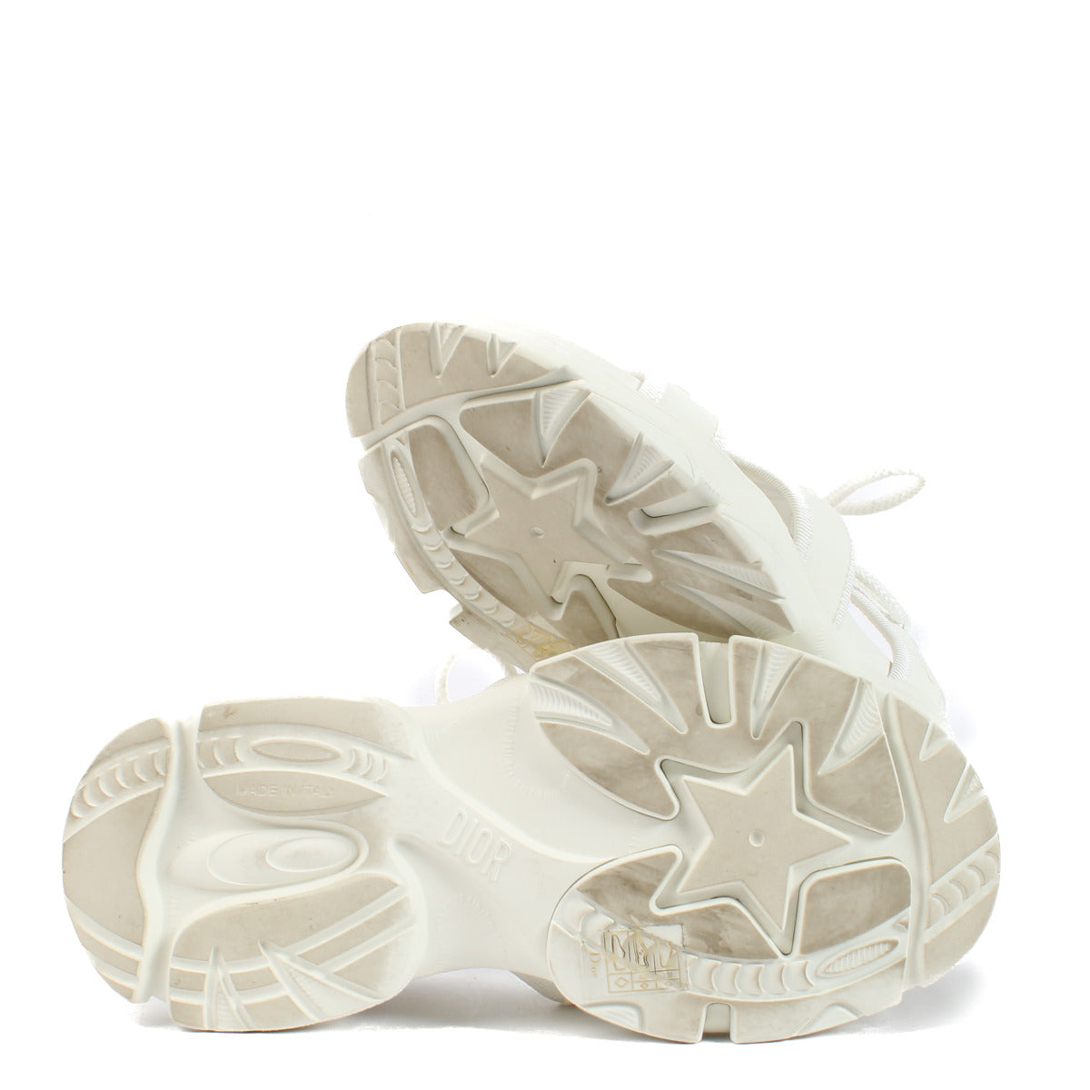 Christian Dior Witte D-Connect Sandalen
