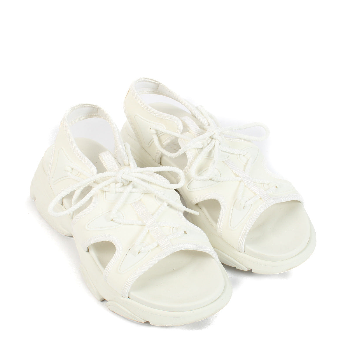 Christian Dior Witte D-Connect Sandalen