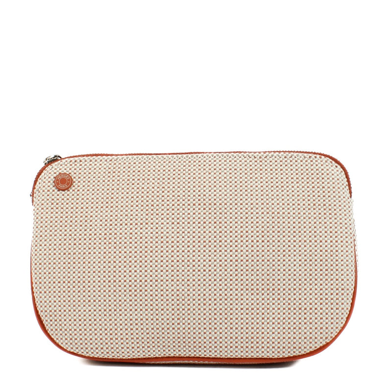 shop 100% authentic second hand Hermès Beige Toile H Echappee Pouch on Labellov.com