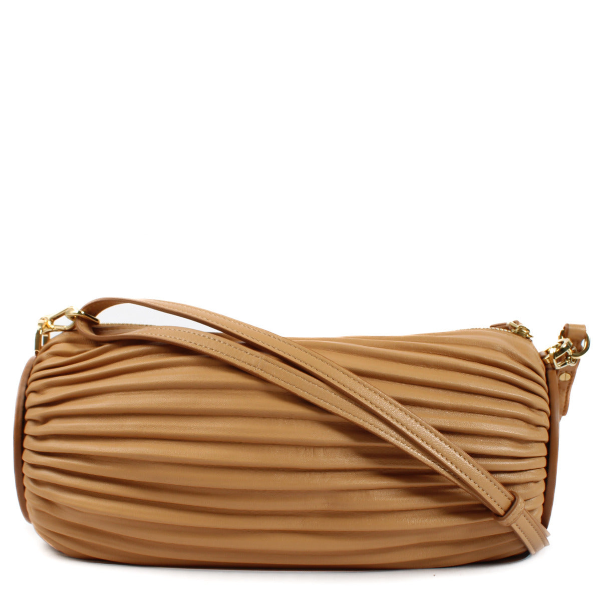 Pochette Loewe en nappa d'agneau marron Warm Desert