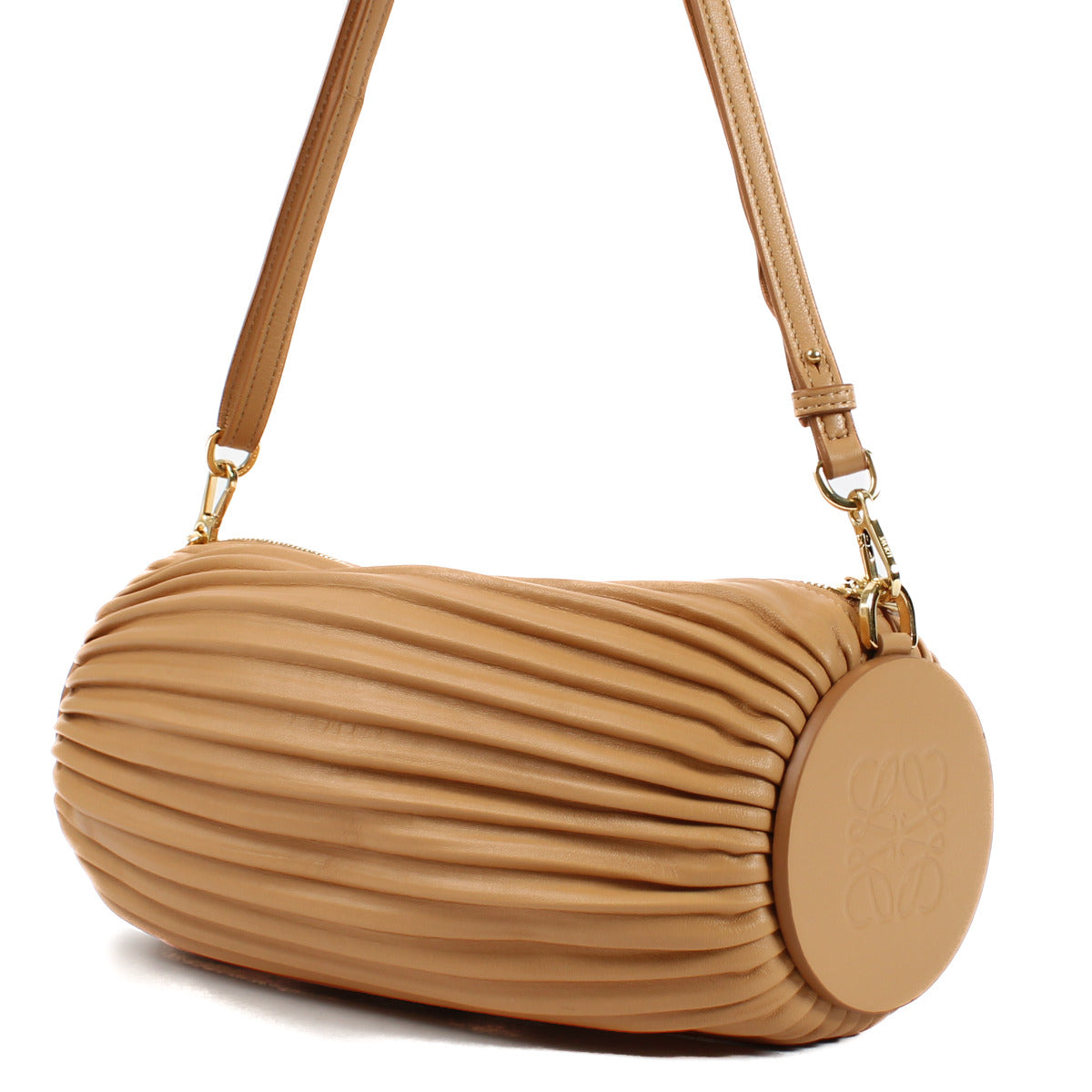 Loewe Brown Warm Desert Nappa Lambskin Pouch