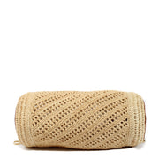 shop 100% authentic second hand Loewe White Raffia Bracelet Pouch on Labellov.com