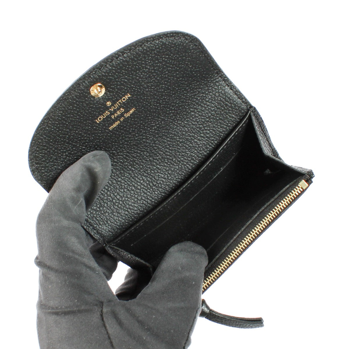 Louis Vuitton Black Monogram Empreinte Wallet