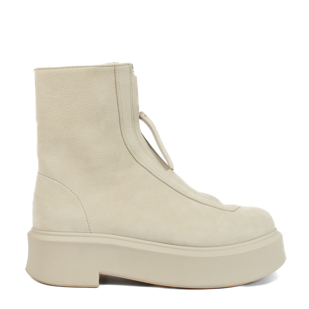 shop 100% authentic second hand The Row Beige Zipped Boots - Size 39 1/2 on Labellov.com